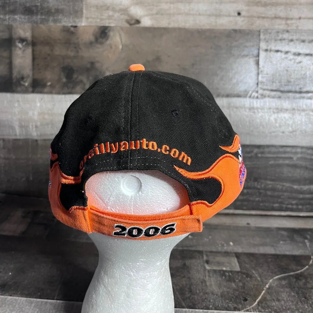 Vtg NASCAR O'Reilly 200 Hat 2006 Memphis Motorsports Park Craftsman Truck Black